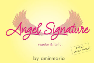 Angel Signature Font: Elevating Campaign Visuals