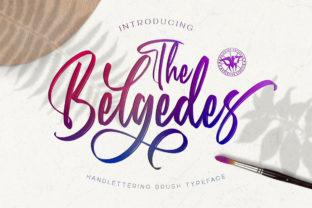 Belgedes Font: Elevating Campaign Visuals with Elegant Script