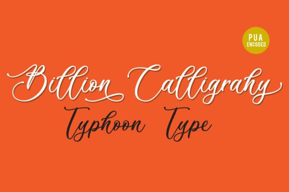 Billion Calligraphy Font: A Web Designer’s Layout Review