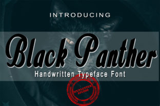 Black Panther: A Versatile Handwritten Font for Modern Design