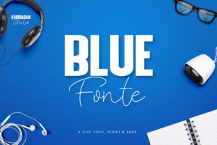 Blue Fonte Duo: A Premium Font for Business Branding