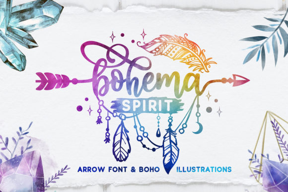 Bohema Spirit: A Bold and Charming Typeface for Web Design