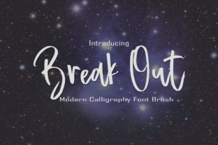 Break Out: A Versatile Script Font for Modern Campaigns