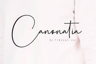 Canonatia Font: A Handwritten Typeface for Campaigns