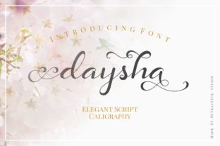 Daysha Font: Elevating Small Business Brand Identity