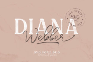 Diana Webber Family: A Bold Display Font for Web Design