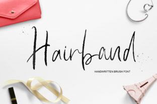 Elevate Your Brand with Hairband: A Natural Handwritten Font