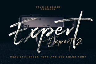 Expert Font: Adding Bold Handwritten Charm to Editorial Layouts