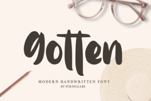 Gotten Font: Elevating Brand Identity with Elegant Script