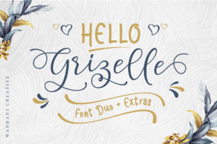 Hello Grizelle Duo: A Handwritten Font for Web Design