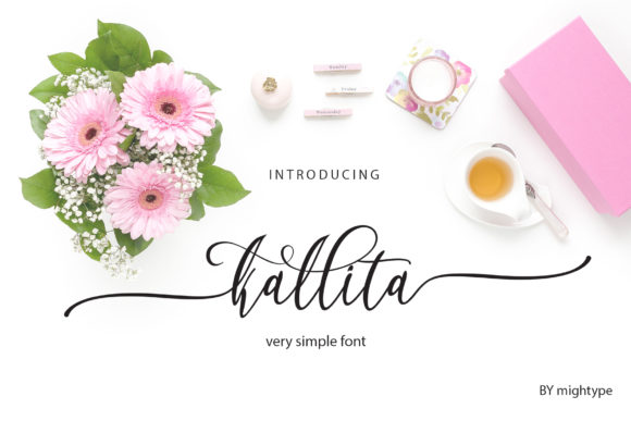 Kallita Font: A Modern Calligraphy Typeface for Branding