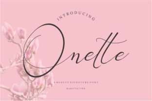 Onette Font: Adding Romance to Brand Identity Design
