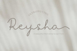 Reysha Font: Elevating Digital Campaigns with Elegant Script