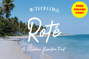 Rote Font: Authentic Handwritten Style for Makers