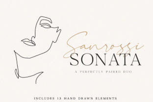 Sanrossi Sonata Duo: A Premium Font for Branding