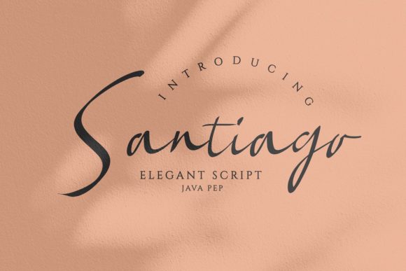 Santiago Font: A Modern Script for Editorial Design
