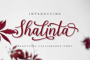 Shalinta Font: Elevating Web Design with Elegant Script