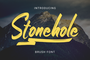 Stonehole: A Hand-Lettered Font for Bold Web Design