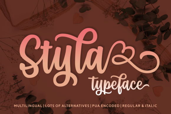 Styla: A Bold Handwritten Font for Creative Branding