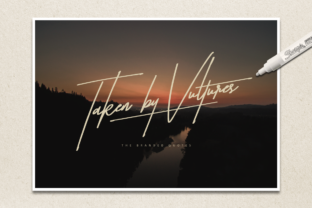 Taken by Vultures Font: Elevating Small Business Branding